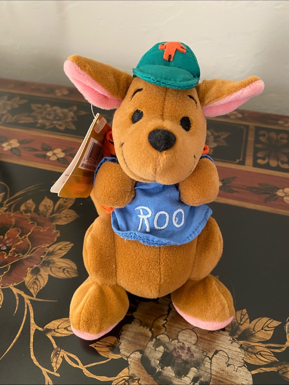 Little Rue is ready for school! Backpack opens & Velcros closed